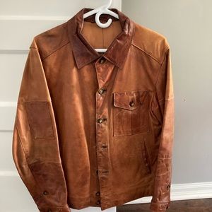Vintage men’s leather jacket